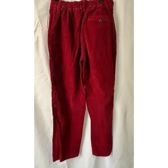 Vintage L.L. Bean corduroy Red Pants - Picture 2 of 9